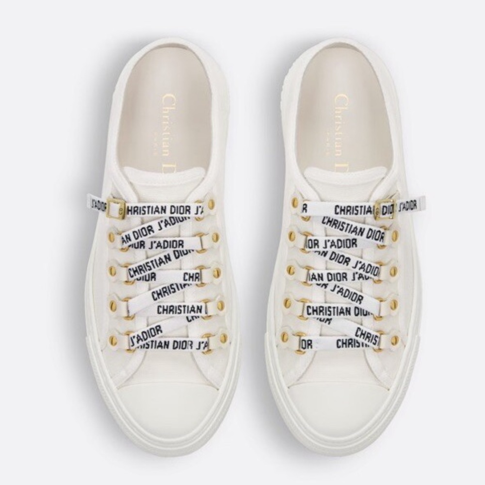 NIB Christian Dior Milk Walk'n'Dior Low Top Sneaker 36